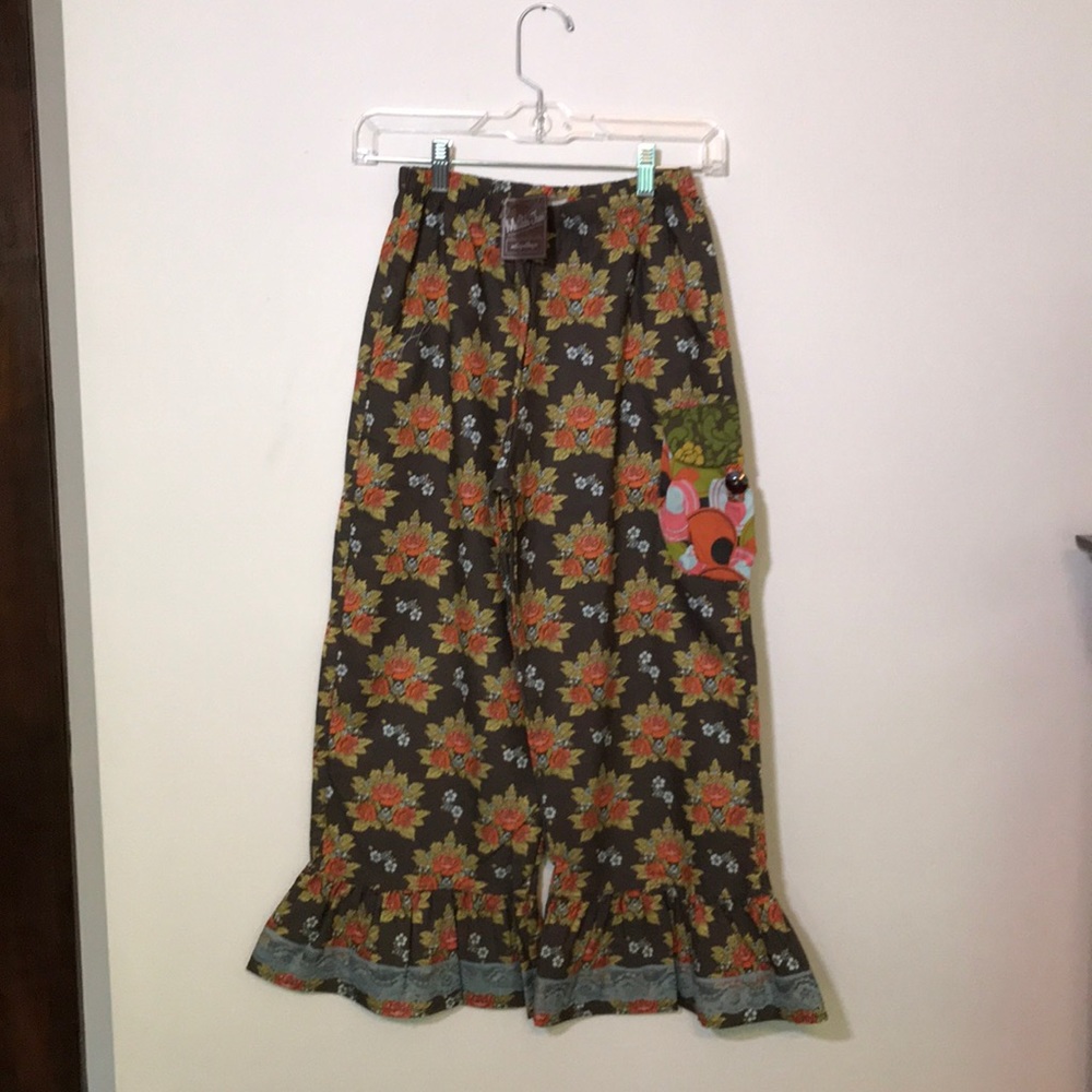 Matilda Jane Girls size 12 Thelma Ruffle Pants